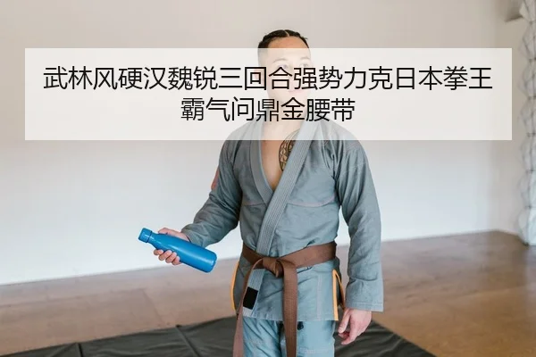 武林风硬汉魏锐三回合强势力克日本拳王 霸气问鼎金腰带
